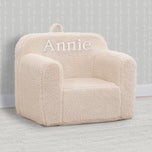 Personalized Cozee Sherpa Chair for Kids - Cream Sherpa (5030) - Accessories