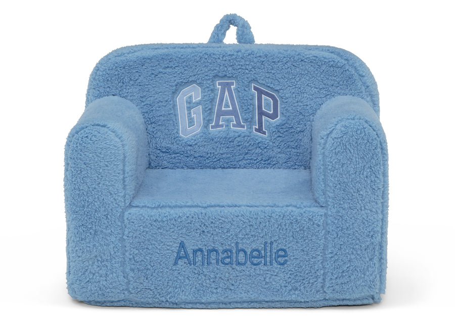 Blue (1659) 17-babyGap Personalized Sherpa Chair