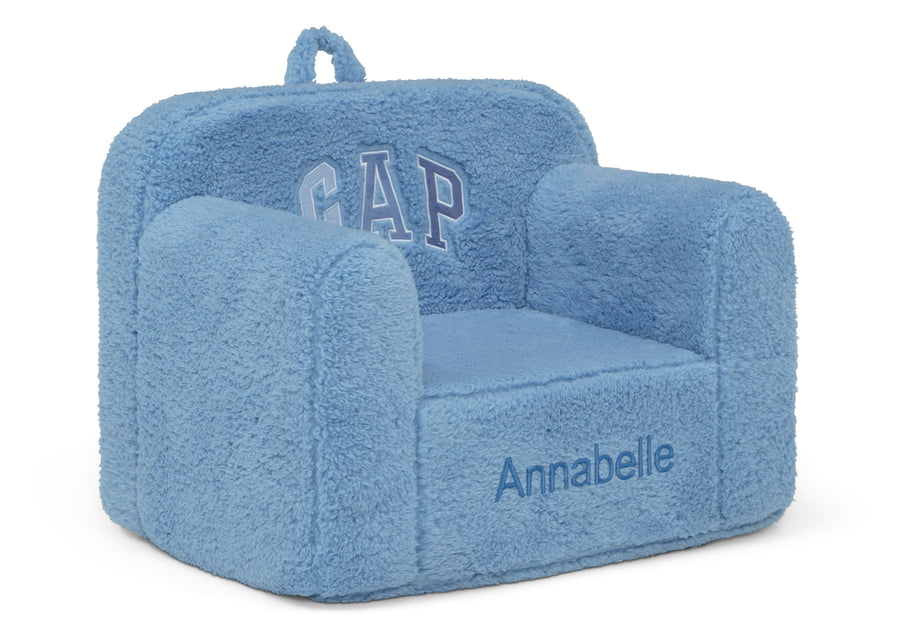 Blue (1659) 18-babyGap Personalized Sherpa Chair