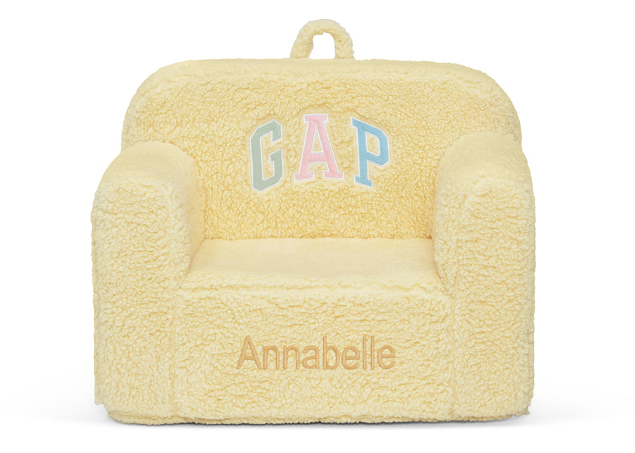 Yellow (1660) 10-babyGap Personalized Sherpa Chair