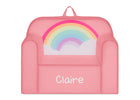 Rainbow (1612) 22-Personalized Mix & Match Cozee Kids Chair with Interchangeable Patches