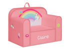 Rainbow (1612) 23-Personalized Mix & Match Cozee Kids Chair with Interchangeable Patches