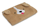 Tan Dog (1239) 3-Sherpa Throw Blanket for Kids