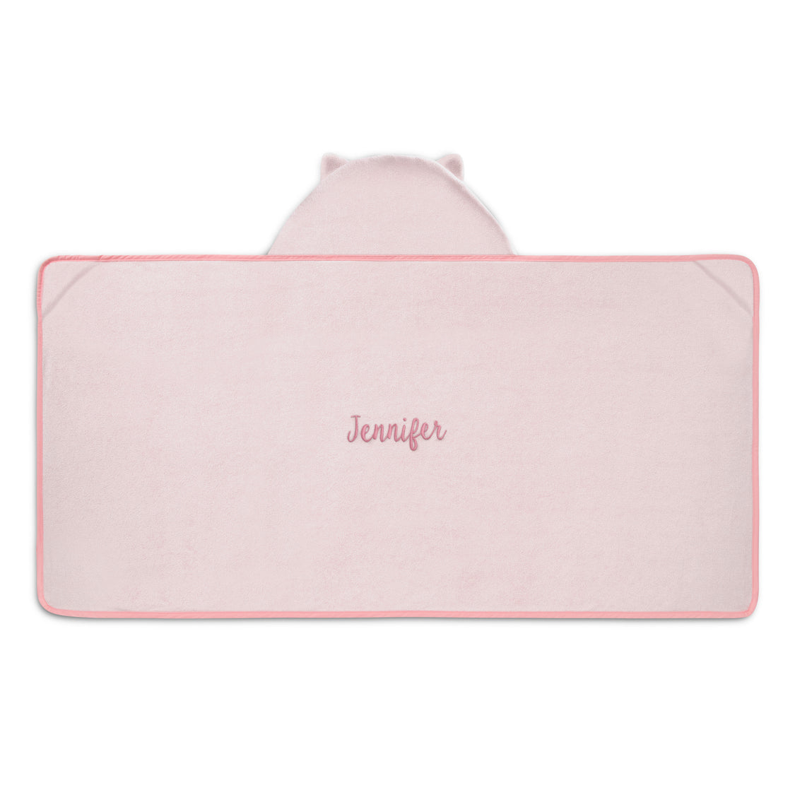 Personalized Kids Hooded Bath Towel with Pockets