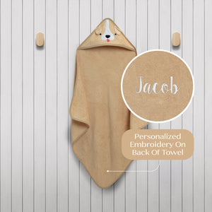 Personalized Baby Hooded Bath Towel 2-Personalized Baby Hooded Bath Towel