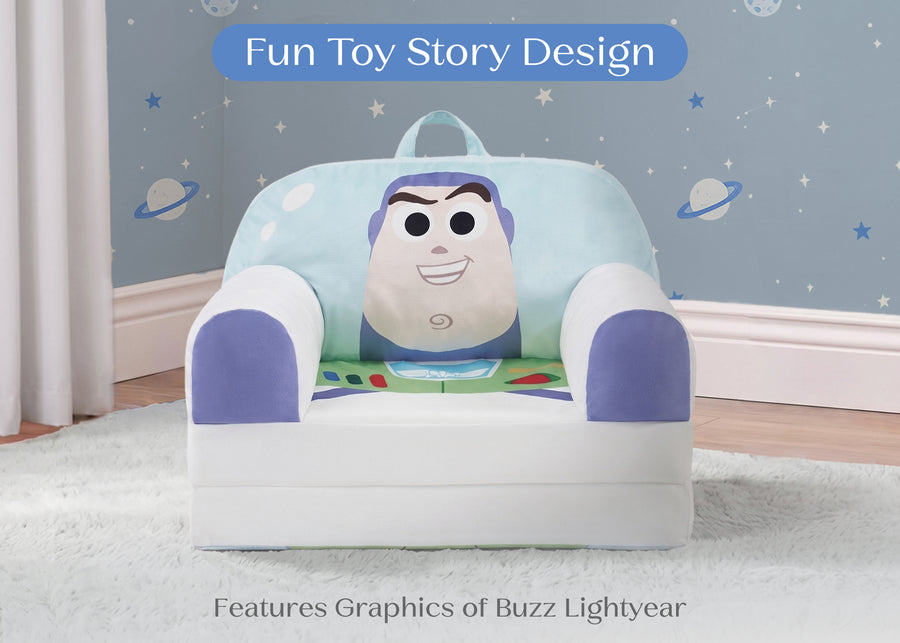 Toy Story (1018) 2-Toy Story Buzz Lightyear Cozee Buddy Flip-Out Chair