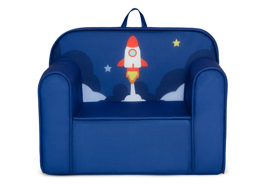 Space (1610) 2-Mix & Match Cozee Kids Chair with Interchangeable Patches