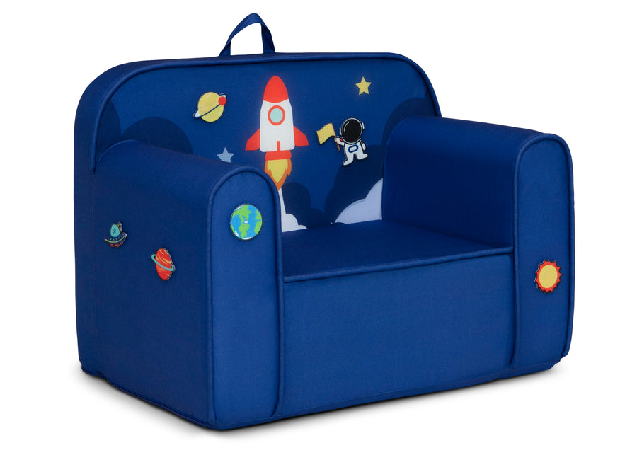 Space (1610) 3-Mix & Match Cozee Kids Chair with Interchangeable Patches