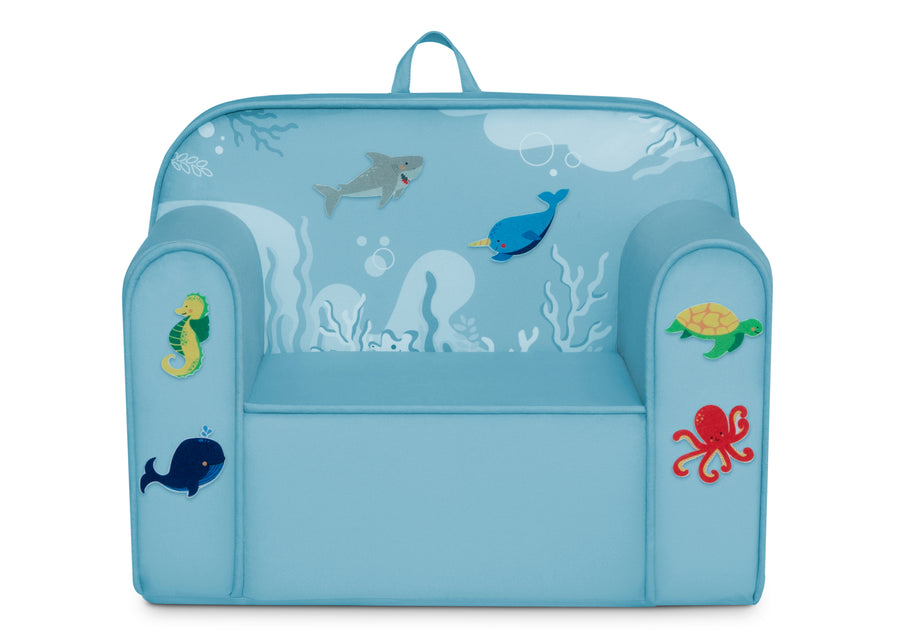 Underwater (1611) 11-Mix & Match Cozee Kids Chair with Interchangeable Patches