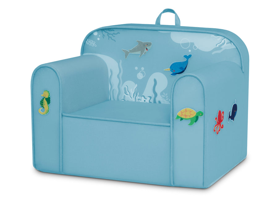 Underwater (1611) 13-Mix & Match Cozee Kids Chair with Interchangeable Patches