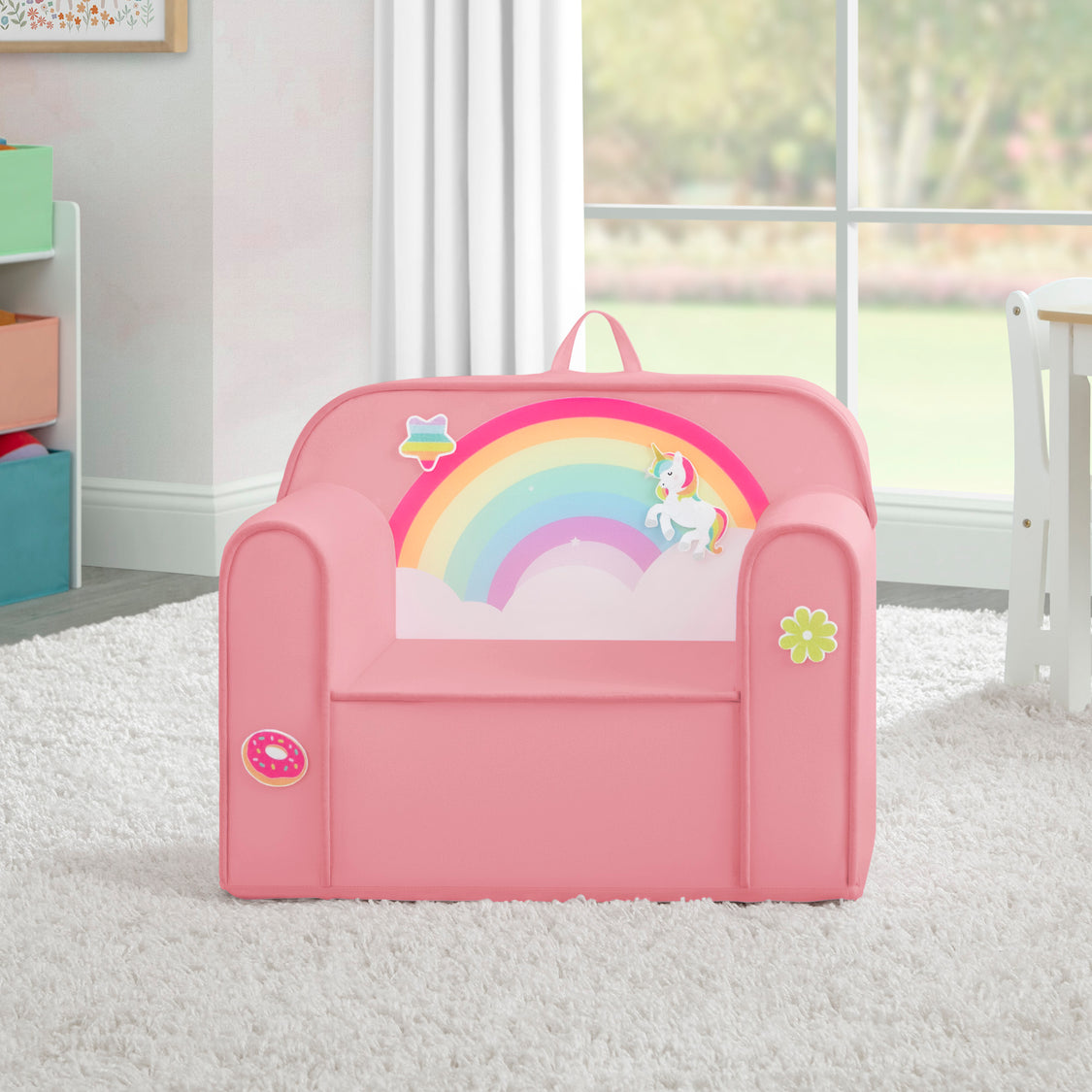 FC83557GN 1612 patch chair rainbow lifestyle 101