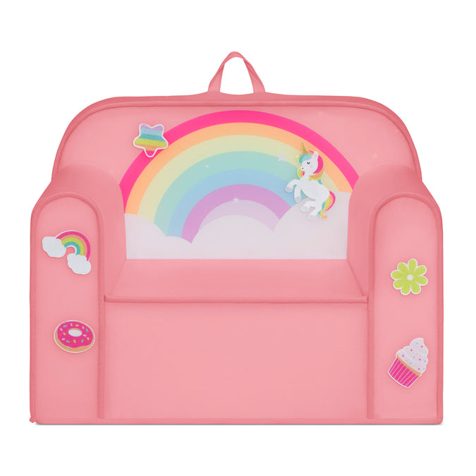 Mix & Match Cozee Kids Chair with Interchangeable Patches 31-Mix & Match Cozee Kids Chair with Interchangeable Patches