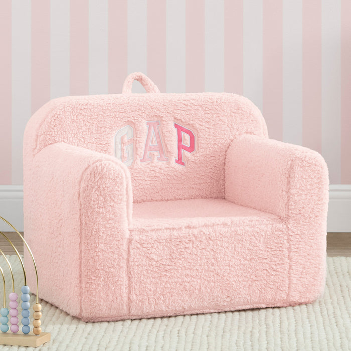 FC83654GP 1657 pink chair gap lifestyle 101 3-babyGap Sherpa Chair