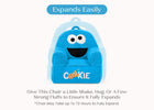 Sesame Street (1149) 6-Sesame Street Cookie Monster Cozee Buddy Chair