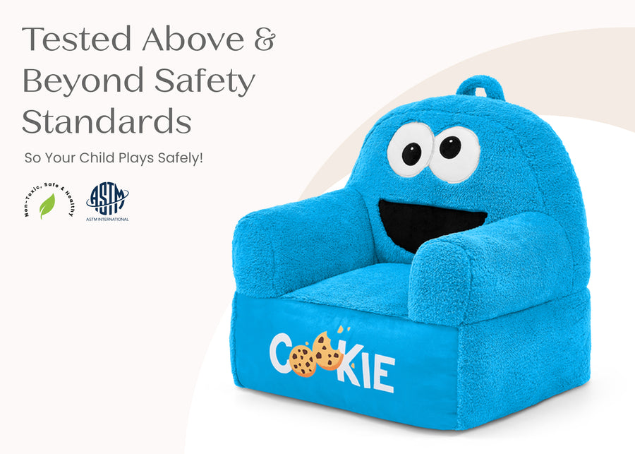 Sesame Street (1149) 5-Sesame Street Cookie Monster Cozee Buddy Chair