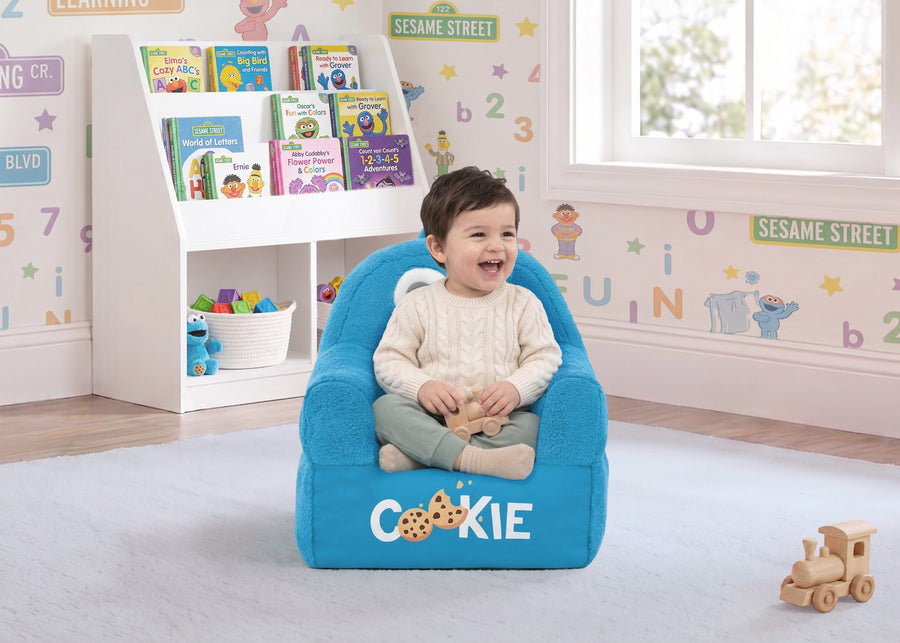 Sesame Street (1149) 1-Sesame Street Cookie Monster Cozee Buddy Chair