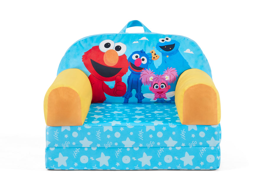 Sesame Street (1149) 3-Sesame Street Cozee Buddy Flip-Out Chair