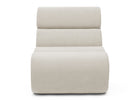 Cream (1761) 3-Serta Jumbo Bubble Lounge Chair