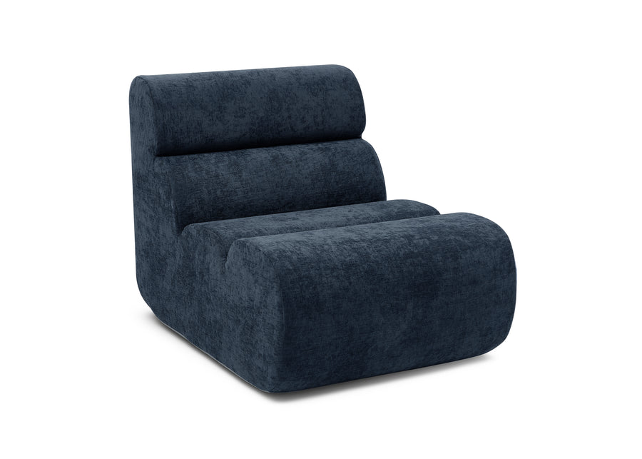 Navy (1764) 14-Serta Jumbo Bubble Lounge Chair