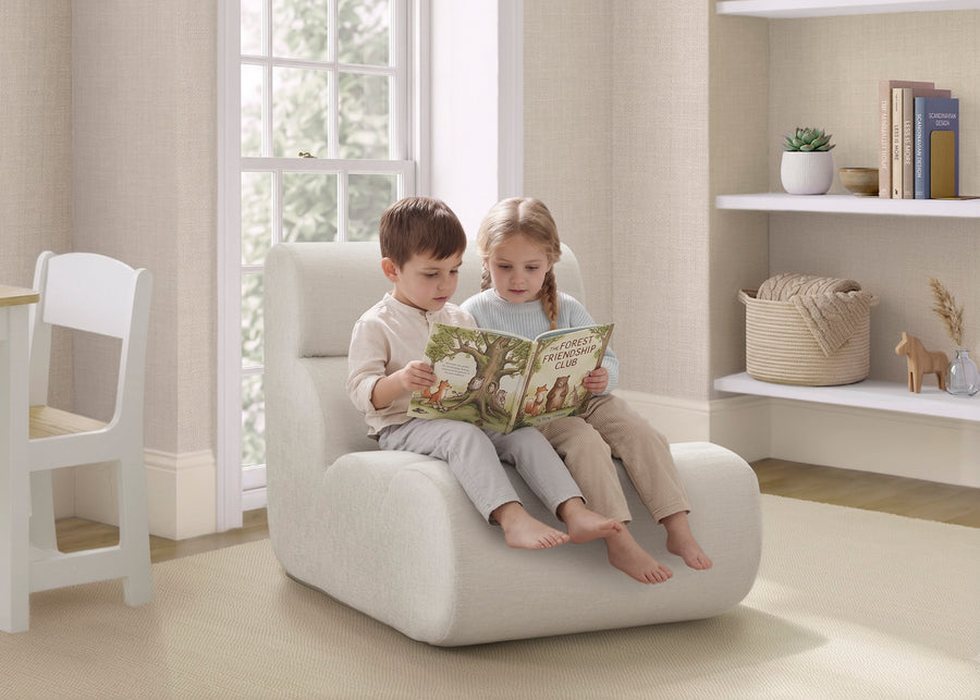 Cream (1761) 7-Serta Bubble Kids Lounge Chair