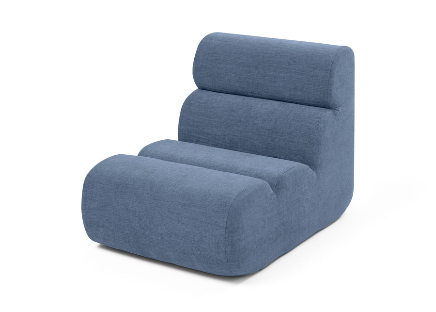 Denim Blue (1766) 15-Serta Bubble Kids Lounge Chair