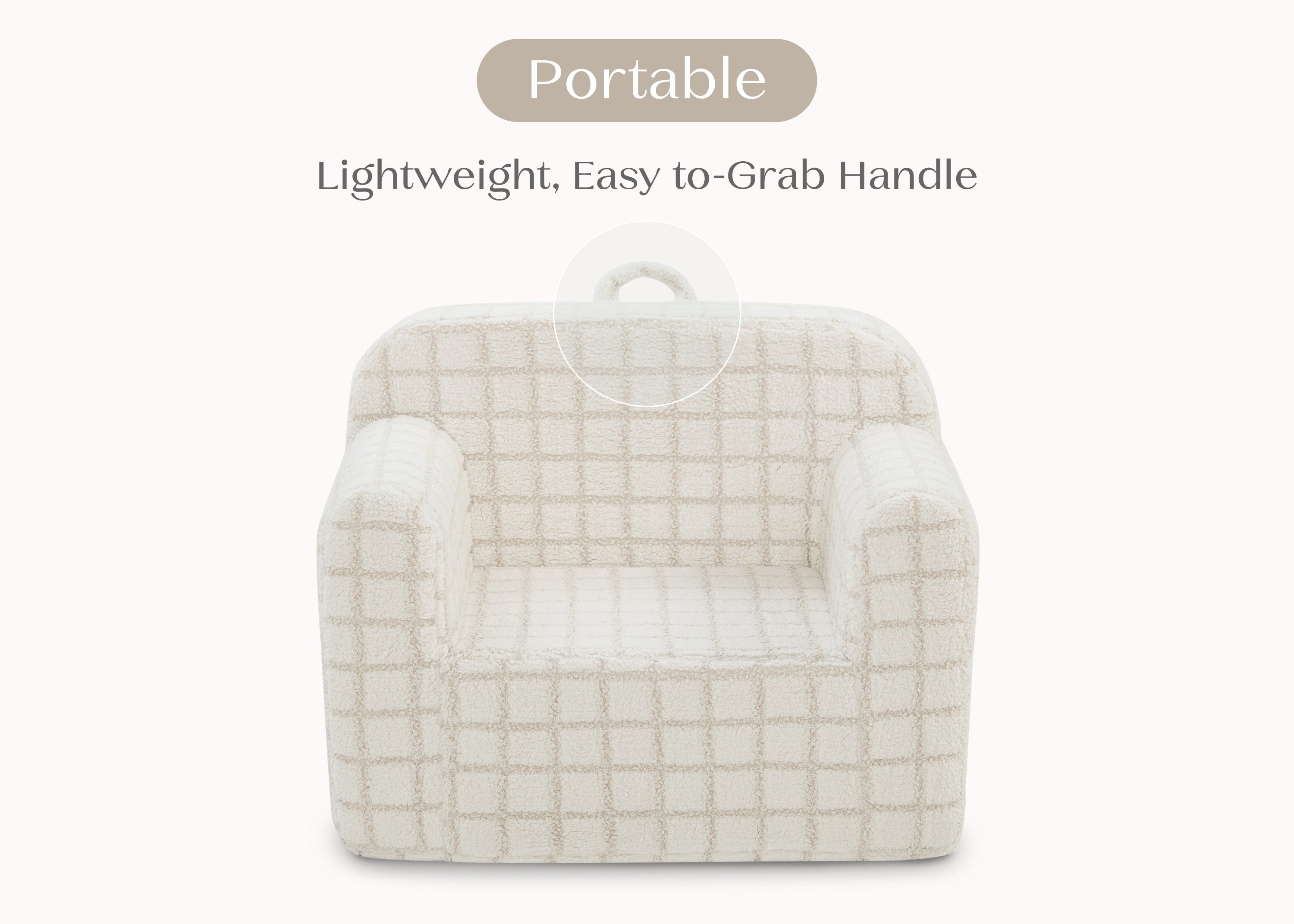 Checkered Cozee Chair | Delta Children