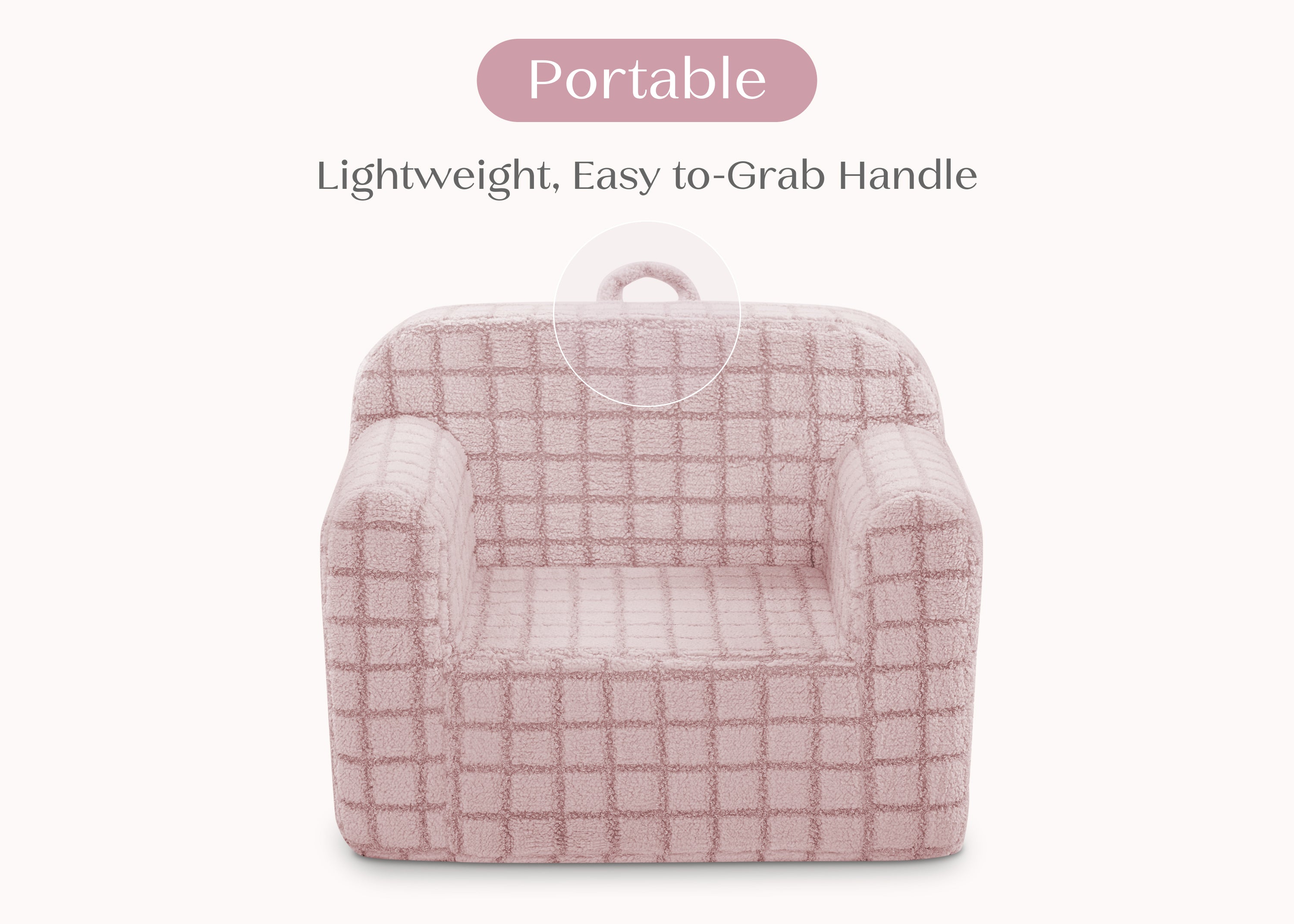 Checkered Cozee Chair | Delta Children
