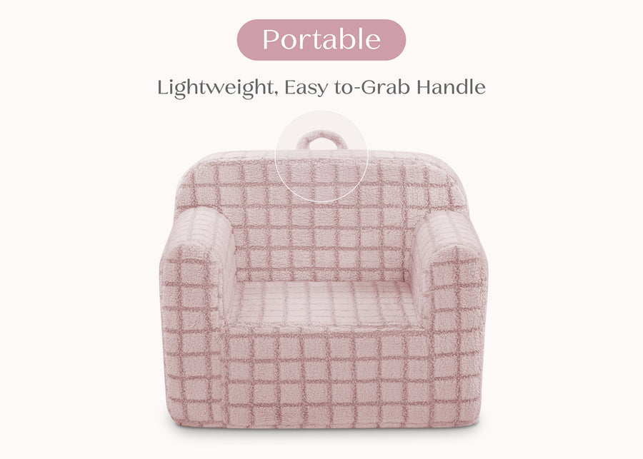Pink (1710) 26-Checkered Cozee Chair