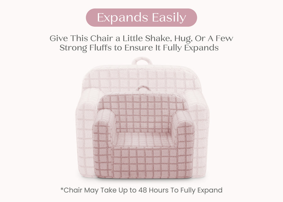 Pink (1710) 30-Checkered Cozee Chair