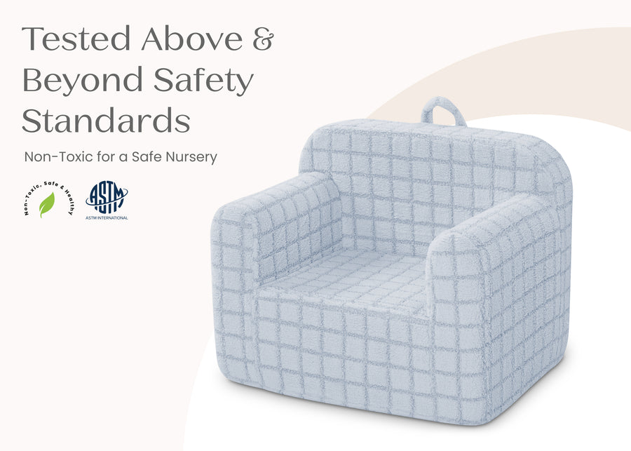 Blue (1711) 15-Checkered Cozee Chair