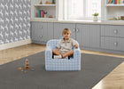 Blue (1711) 9-Checkered Cozee Chair