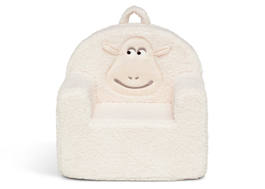 Cream (1721) 3-Counting Sheep Kids Foam Chair