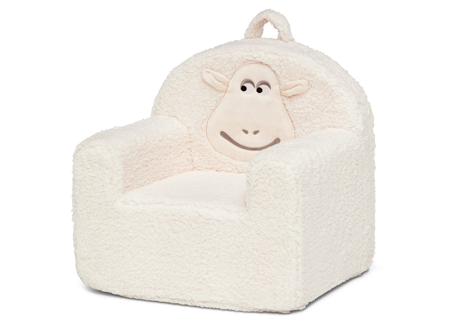 Cream (1721) 5-Counting Sheep Kids Foam Chair