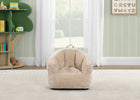 Cream (1669) 19-Kids Plush Barrel Chair