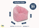 Pink (5059) 10-Kids Plush Barrel Chair