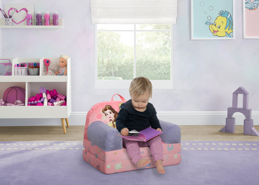 Disney Princess (1038) 1-Princess Cozee Buddy Flip-Out Chair