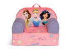 Disney Princess (1038) 4-Princess Cozee Buddy Flip-Out Chair