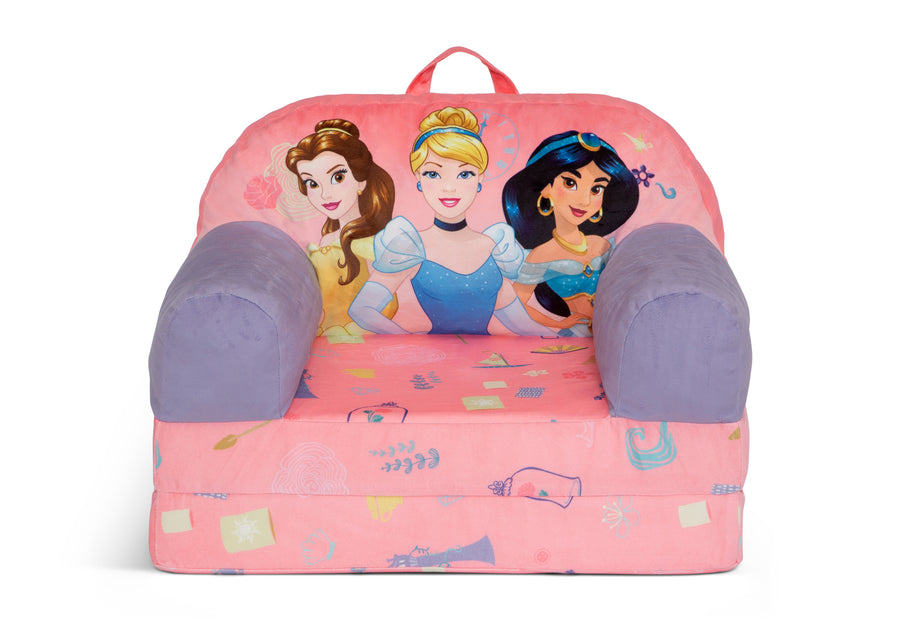 Disney Princess (1038) 4-Princess Cozee Buddy Flip-Out Chair
