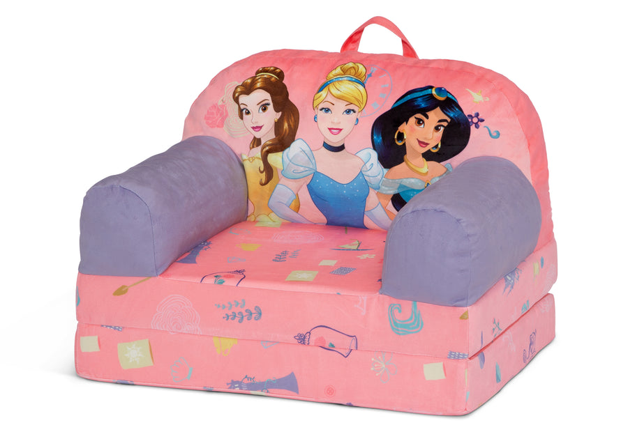 Disney Princess (1038) 6-Princess Cozee Buddy Flip-Out Chair
