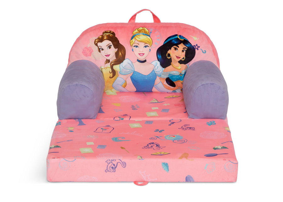 Disney Princess (1038) 3-Princess Cozee Buddy Flip-Out Chair