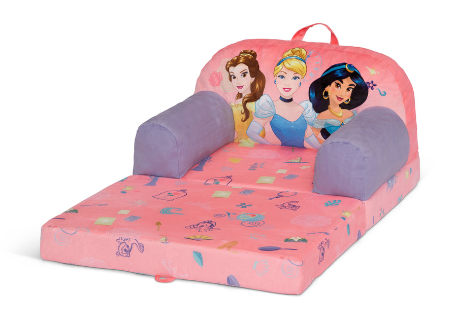 Disney Princess (1038) 5-Princess Cozee Buddy Flip-Out Chair
