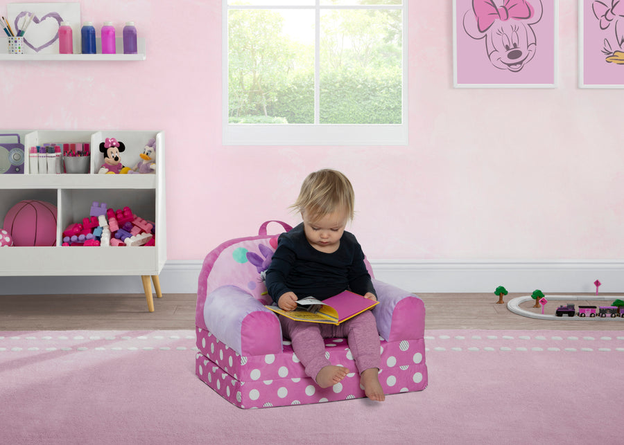 Minnie Mouse (1057) 1-Minnie Mouse Cozee Buddy Flip-Out Chair