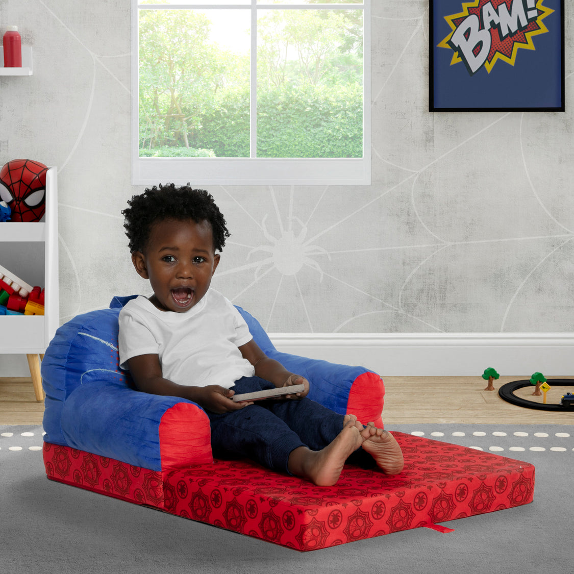 Spidey and His Amazing Friends Cozee Buddy Flip-Out Chair