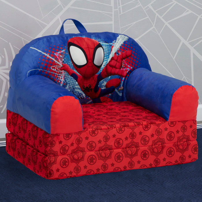 FC85939SM 1164 cozee buddy flipout chair spidey lifestyle 103 2-Spidey and His Amazing Friends Cozee Buddy Flip-Out Chair