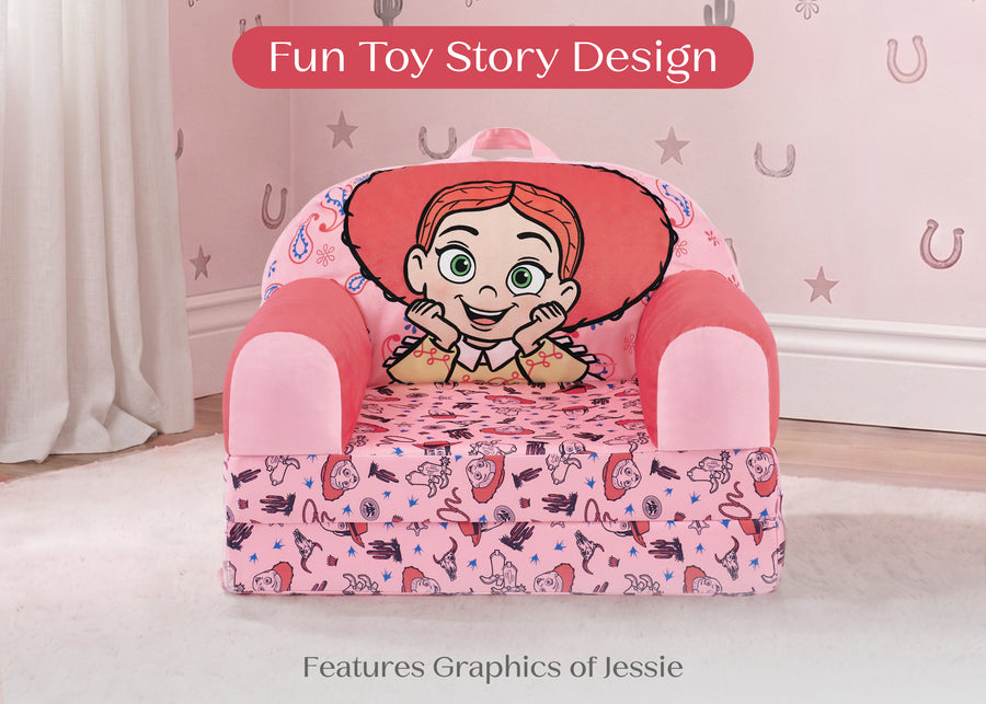 Toy Story (1018) 8-Toy Story Jessie Cozee Buddy Flip-Out Chair