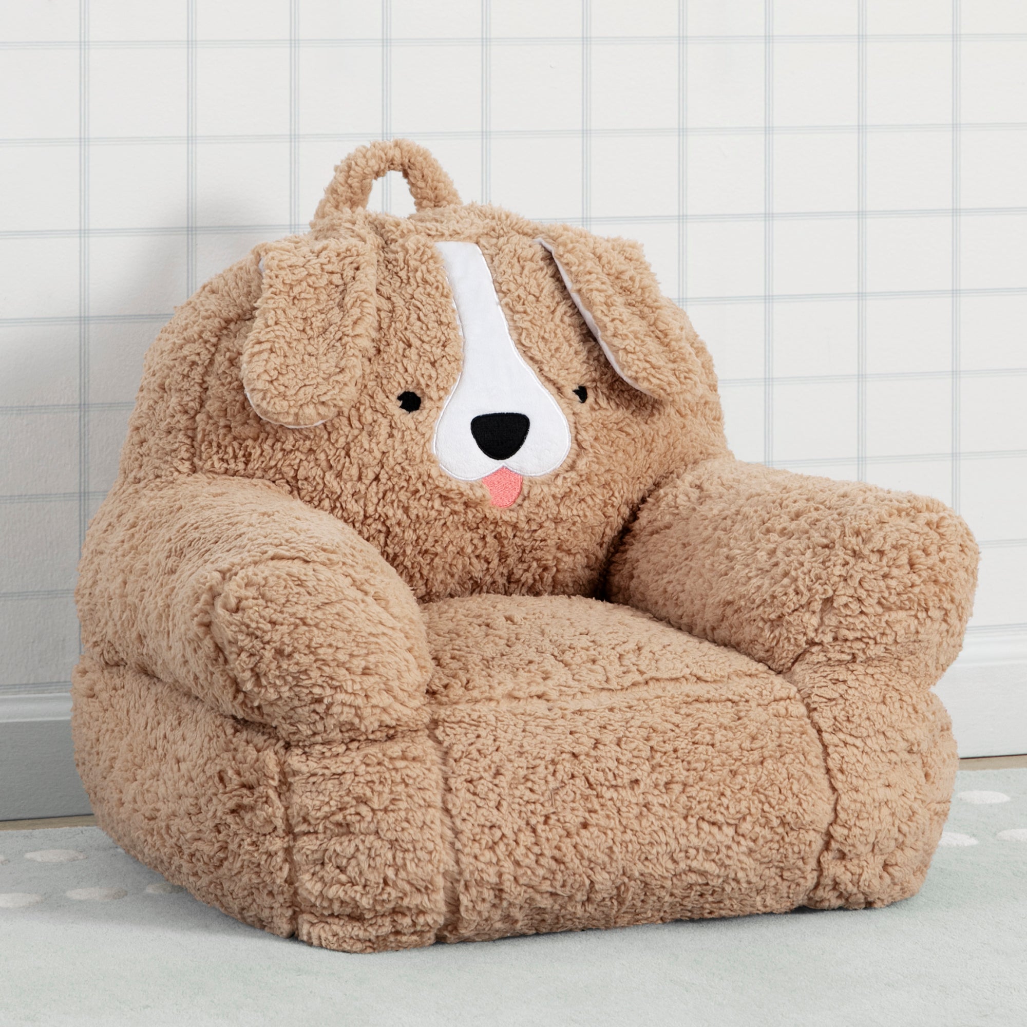 Kids Chairs Comfy Animal Adventure Sweet Seat Dog Plush Kids Chair