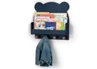 Brannan Bear Wall Shelf with 4 Hooks 10-Brannan Bear Wall Shelf with 4 Hooks
