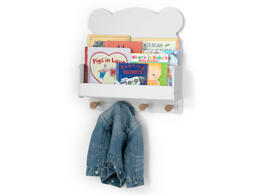 Brannan Bear Wall Shelf with 4 Hooks 24-Brannan Bear Wall Shelf with 4 Hooks