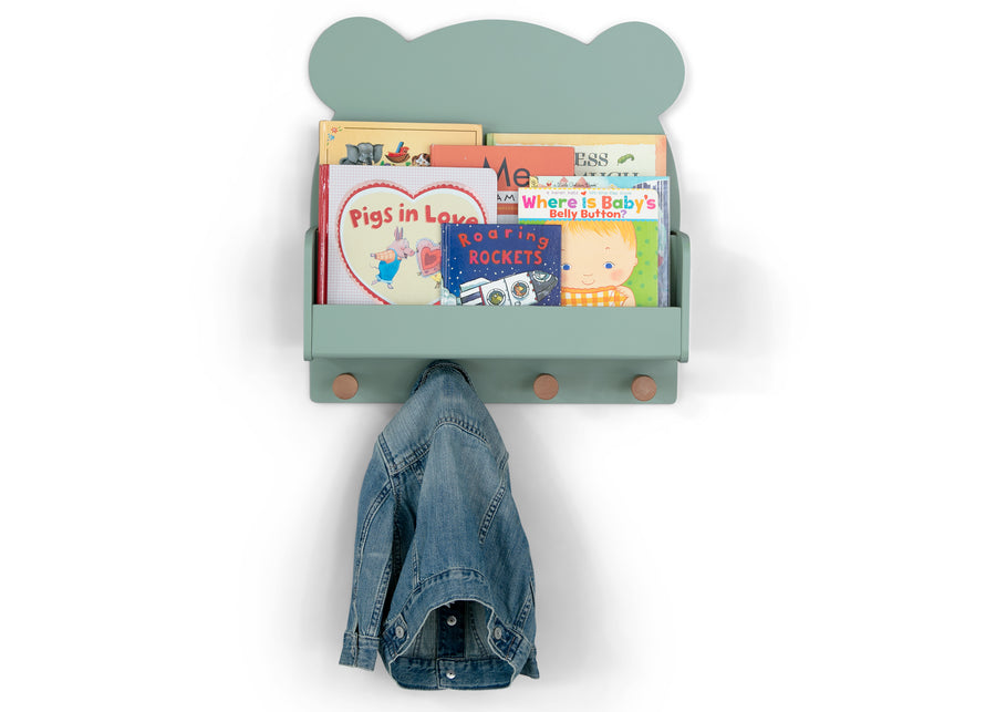 Brannan Bear Wall Shelf with 4 Hooks 40-Brannan Bear Wall Shelf with 4 Hooks