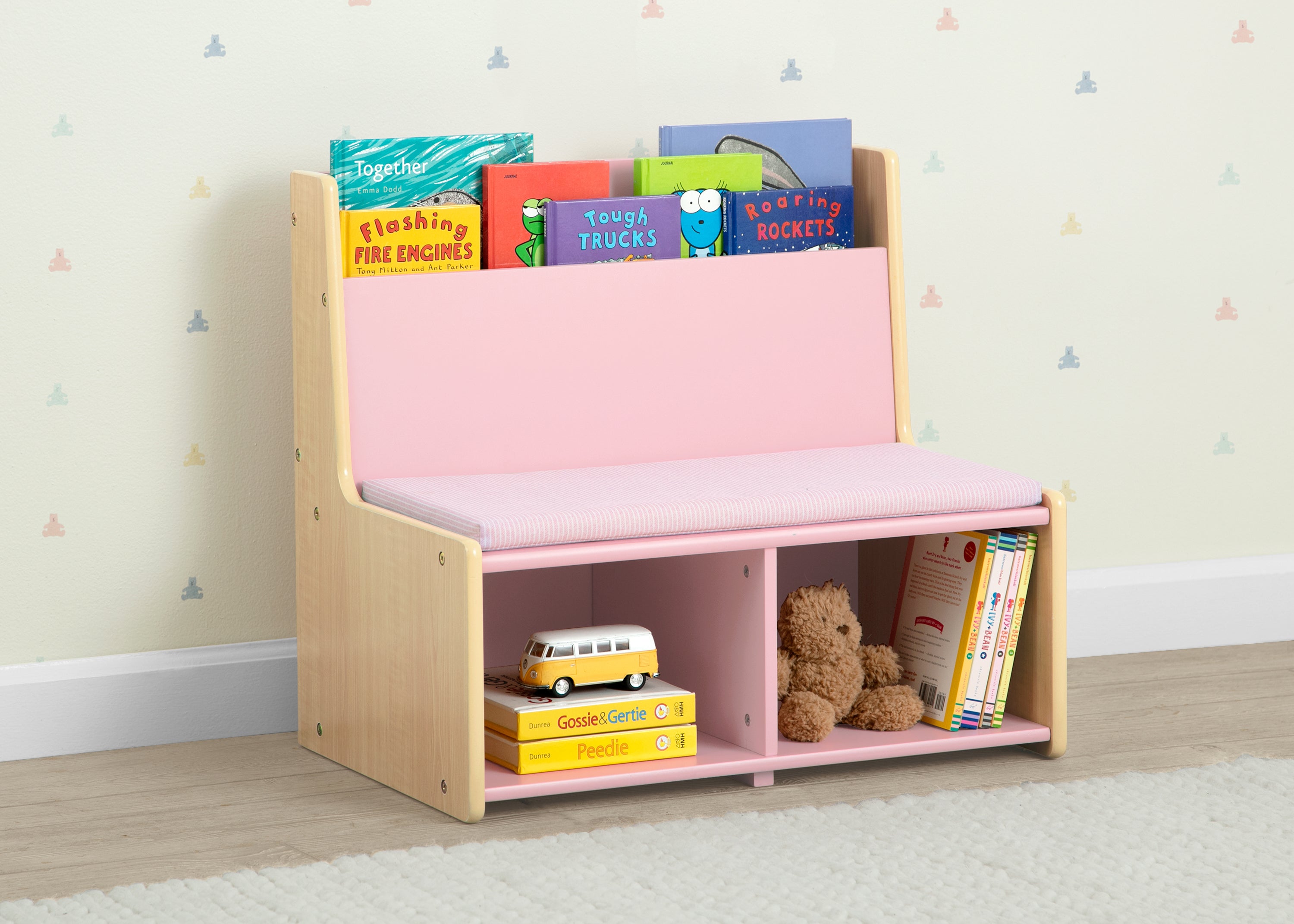 GapKids Reading Nook with Padded Bench | Delta Children